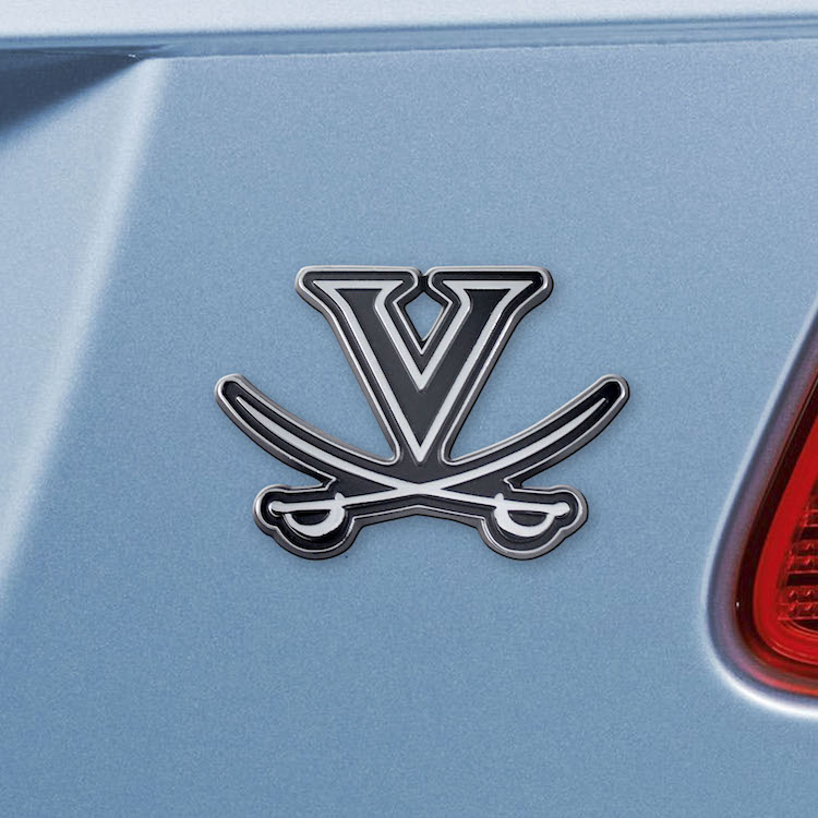 Virginia Cavaliers Metal Auto Emblem