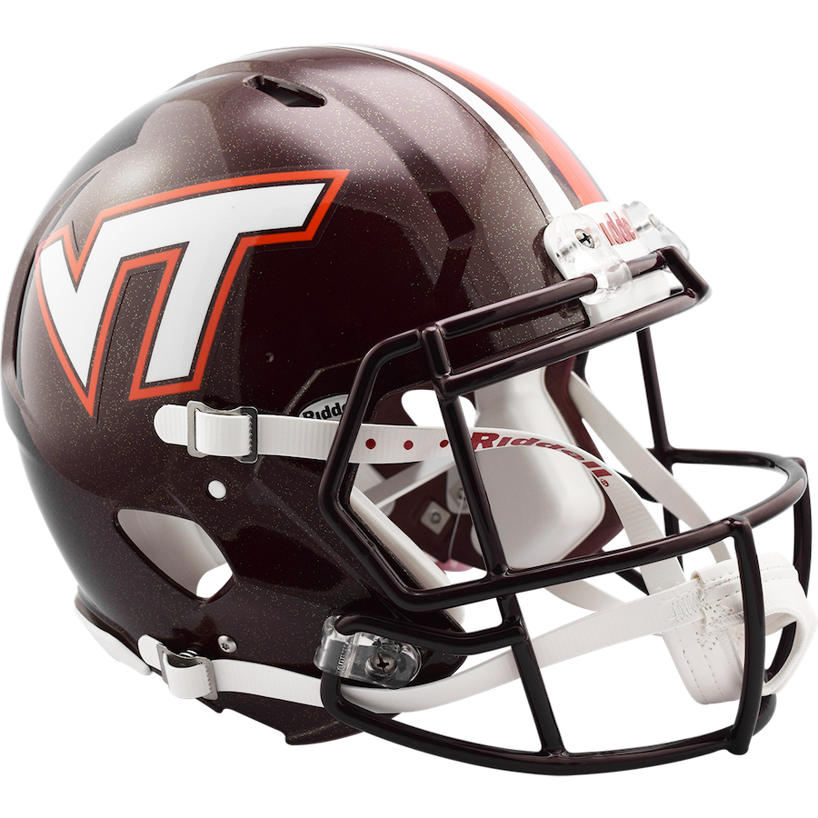 Virginia Tech Hokies SPEED Revolution Authentic Football Helmet