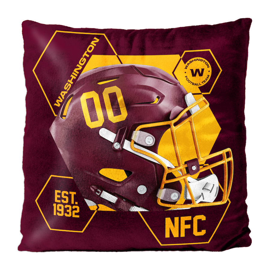Washington Football Team Velvet REVERSE Pillow