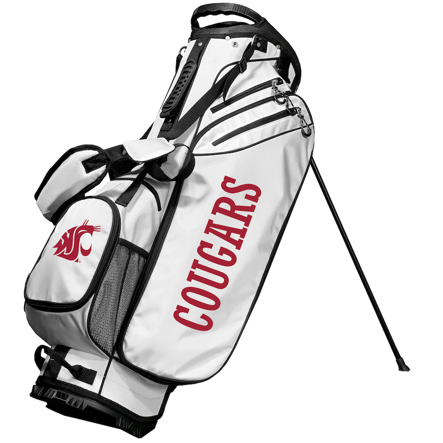 Washington State Cougars BIRDIE Golf Bag with Built in Stand