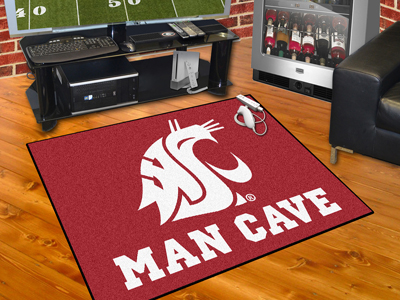 Washington State Cougars ALL STAR 34 x 45 MAN CAVE Floor Mat