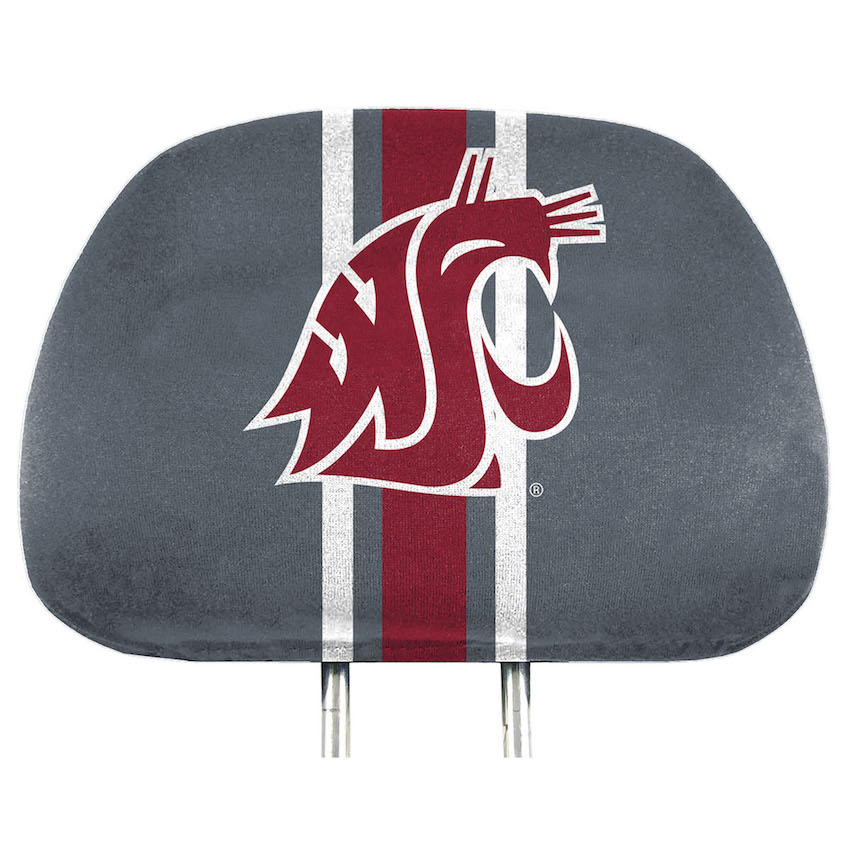 Washington State Cougars Printed Head Rest Covers