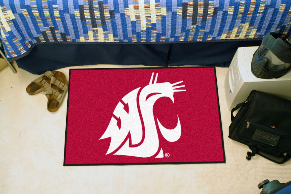 Washington State Cougars 20 x 30 STARTER Floor Mat