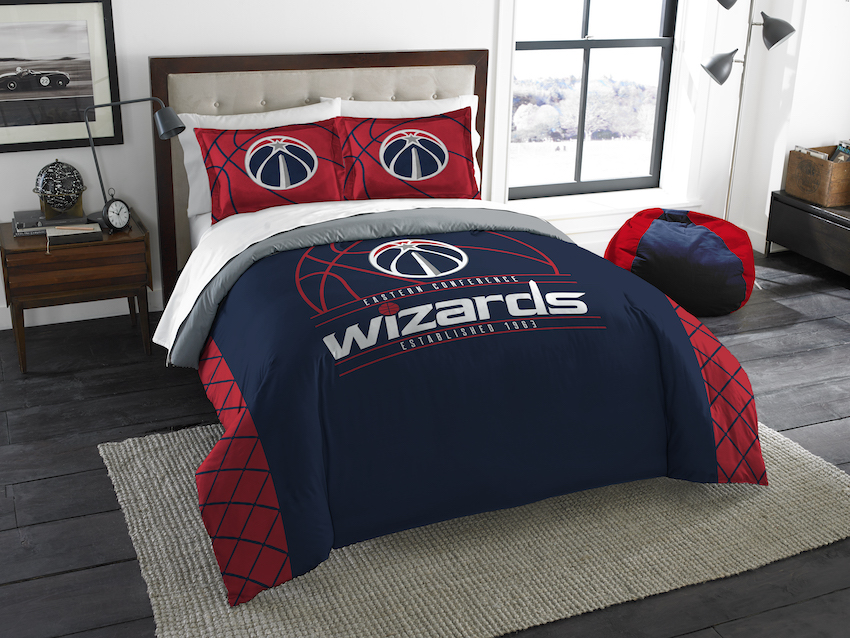 Washington Wizards QUEEN/FULL size Comforter and 2 Shams