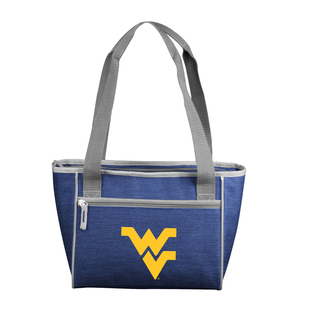 West Virginia Mountaineers Crosshatch 16 Can Cooler Tote