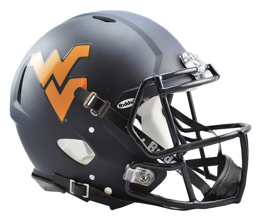 West Virginia Mountaineers SPEED Revolution Authentic Football Helmet