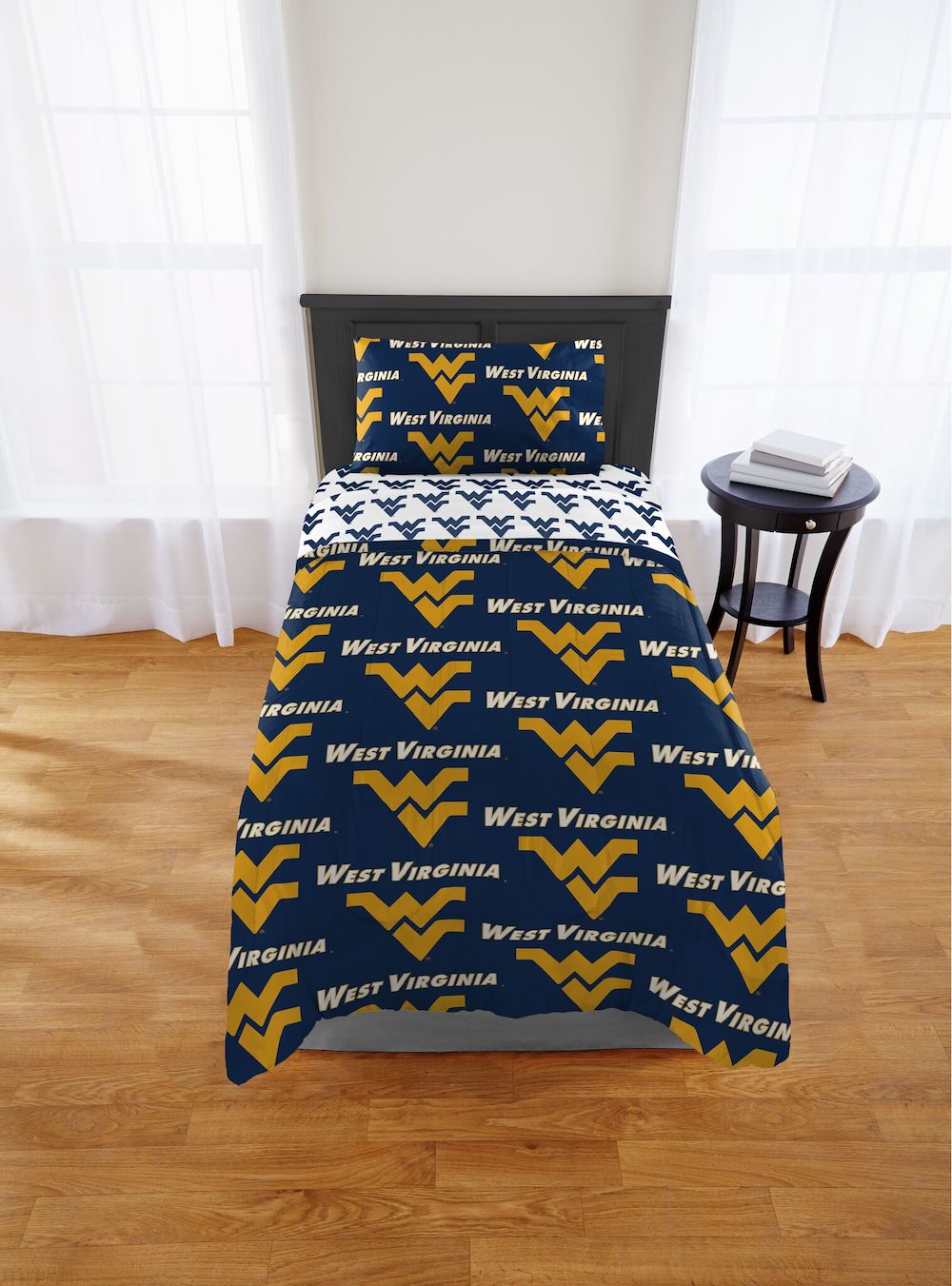 West Virginia Mountaineers TWIN Bed in a Bag Set