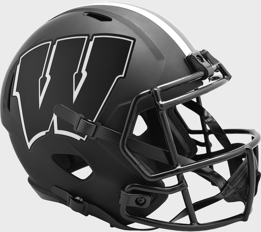 Wisconsin Badgers ECLIPSE Full Size Replica Football Helmet