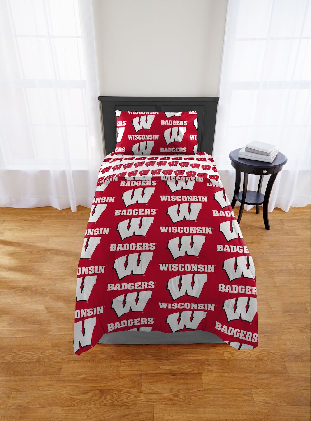 Wisconsin Badgers TWIN Bed in a Bag Set