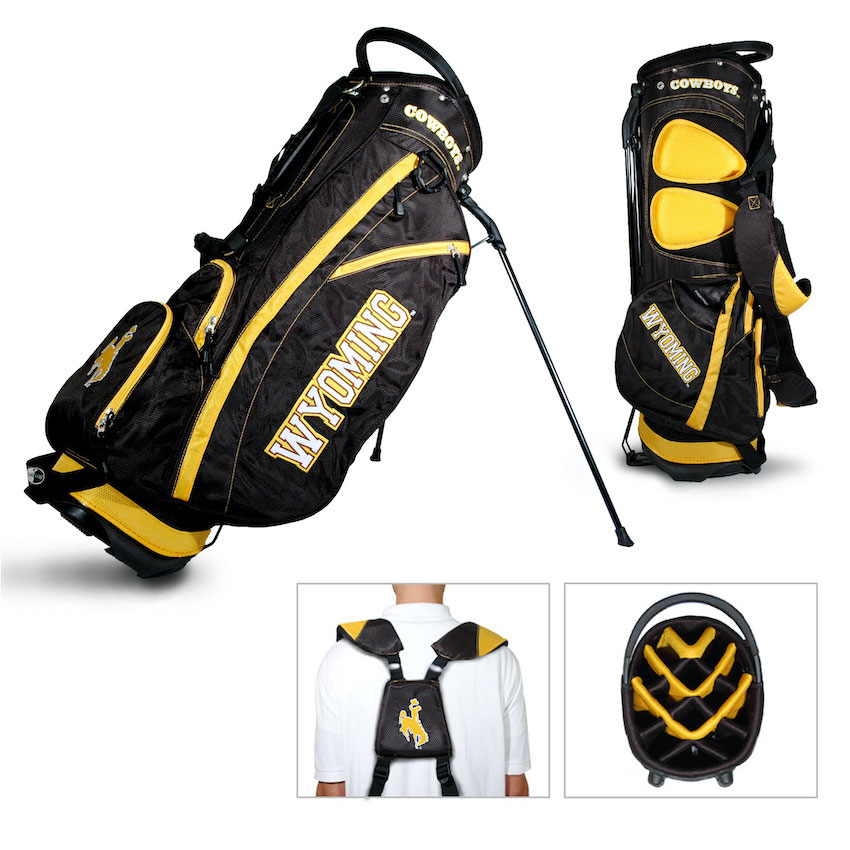 Wyoming Cowboys Fairway Carry Stand Golf Bag