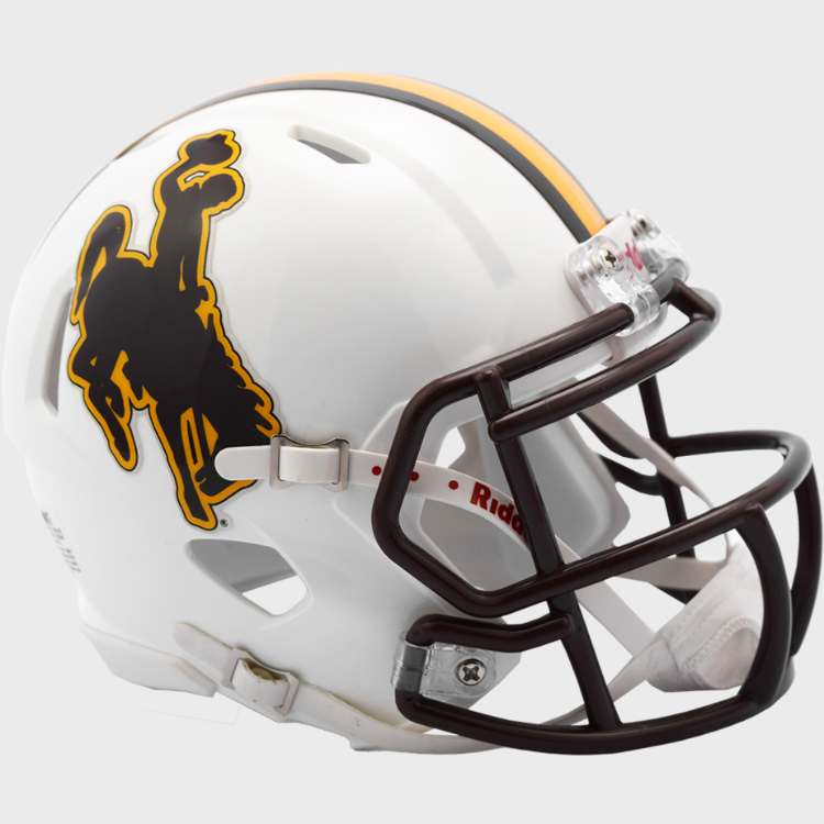 Wyoming Cowboys SPEED Revolution Authentic Football Helmet