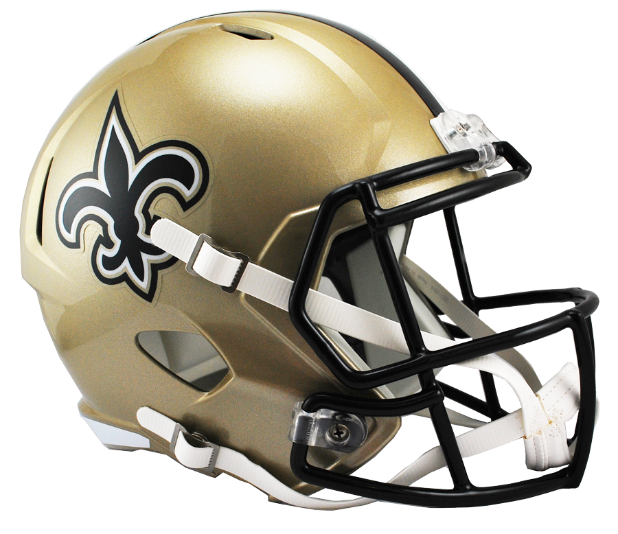 New Orleans Saints SPEED Replica Football Helmet