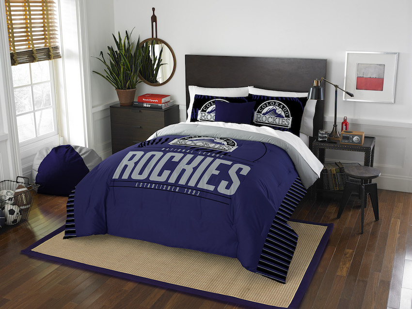 Colorado Rockies QUEEN/FULL size Comforter and 2 Shams