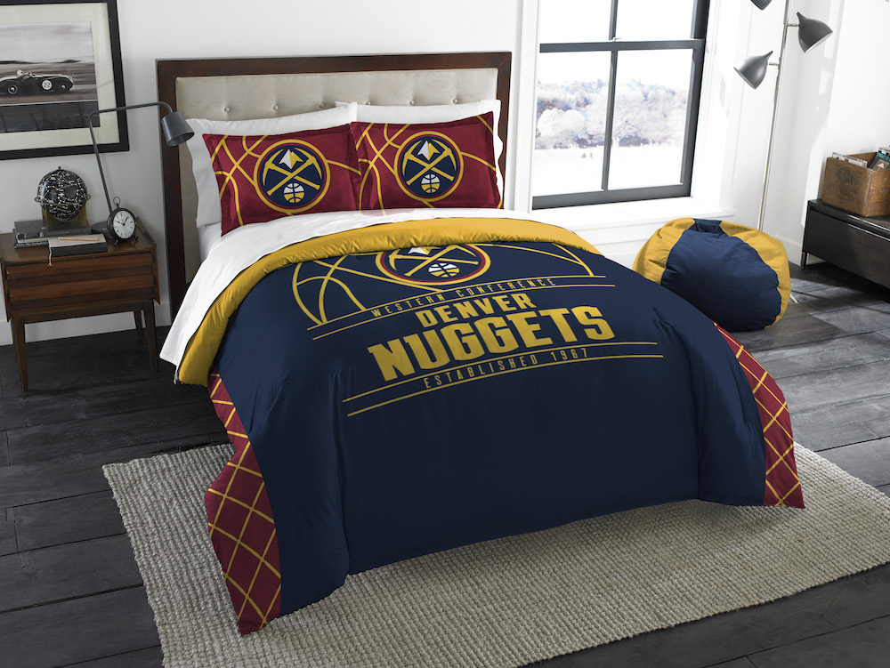 Denver Nuggets QUEEN/FULL size Comforter and 2 Shams