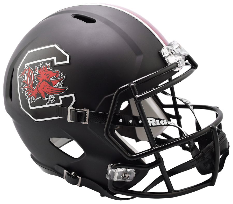 South Carolina Gamecocks SPEED Replica Football Helmet - BLACK