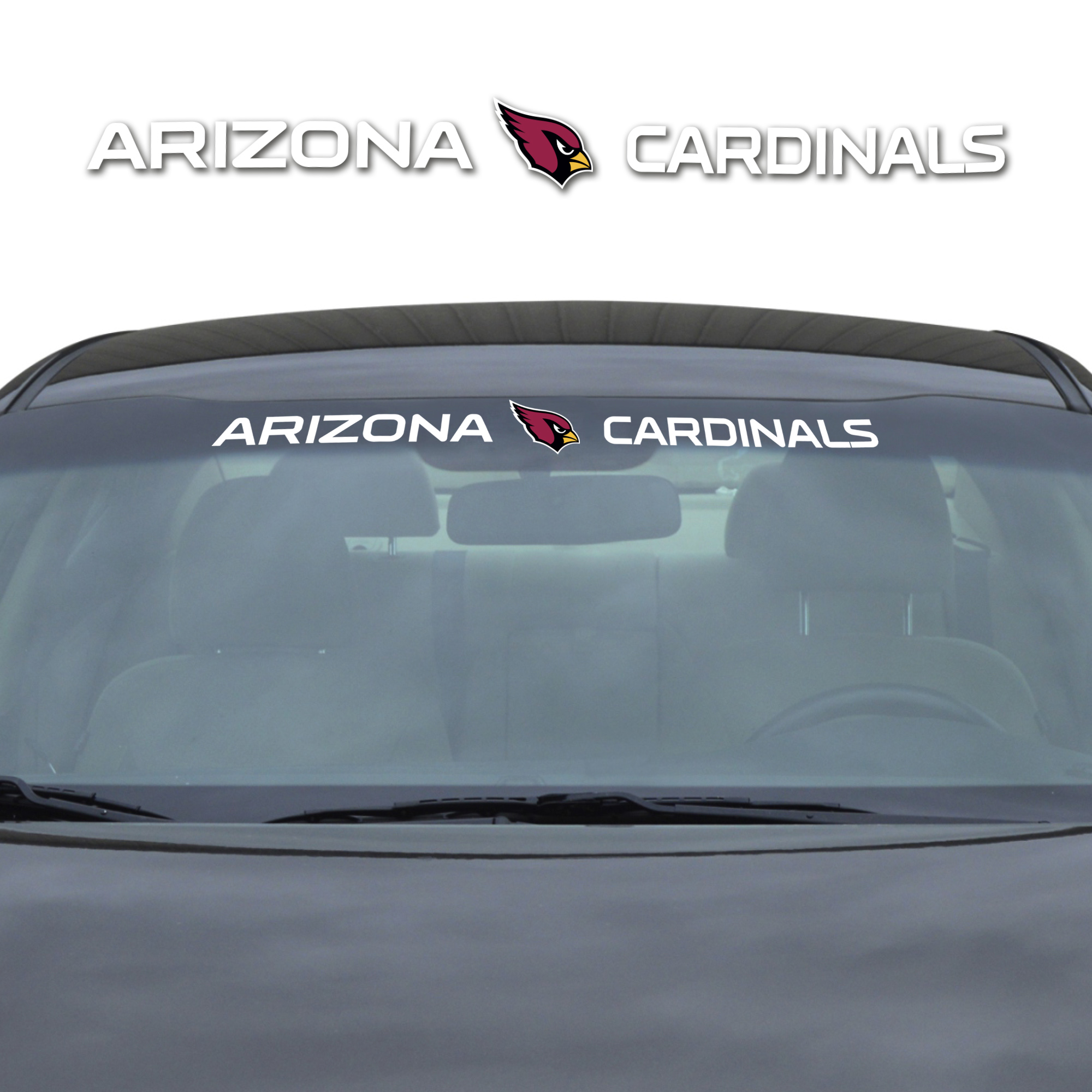 Arizona Cardinals Windshield Decal