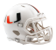 Miami Hurricanes NCAA Mini SPEED Helmet by Riddell