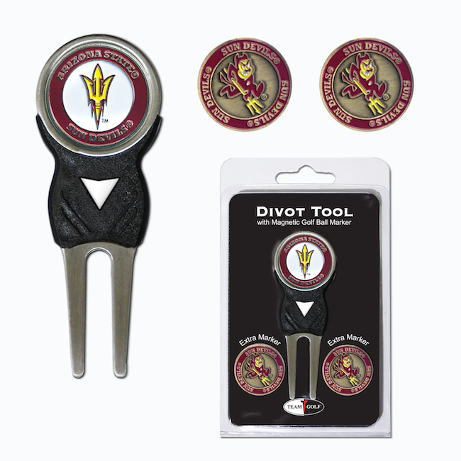 Arizona State Sun Devils 3 Marker Signature Divot Tool Pack