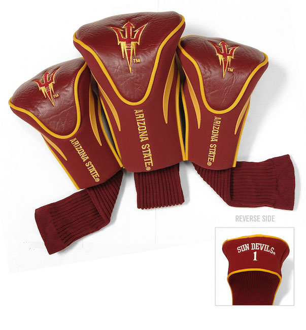 Arizona State Sun Devils 3 Pack Contour Headcovers