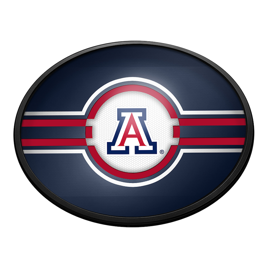 Arizona Wildcats Slimline LED Wall Sign ~ OVAL PRIMARY