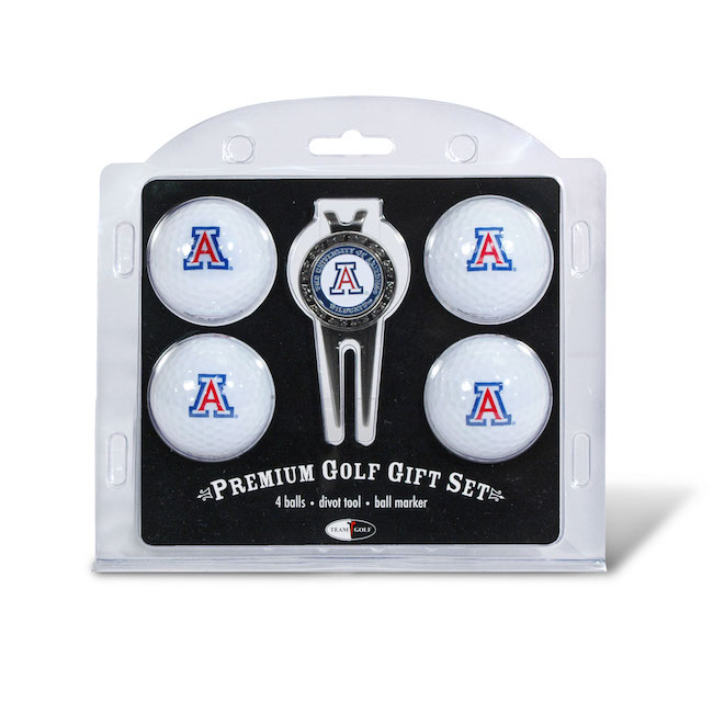 Arizona Wildcats 4 Golf Ball and Divot Tool Set