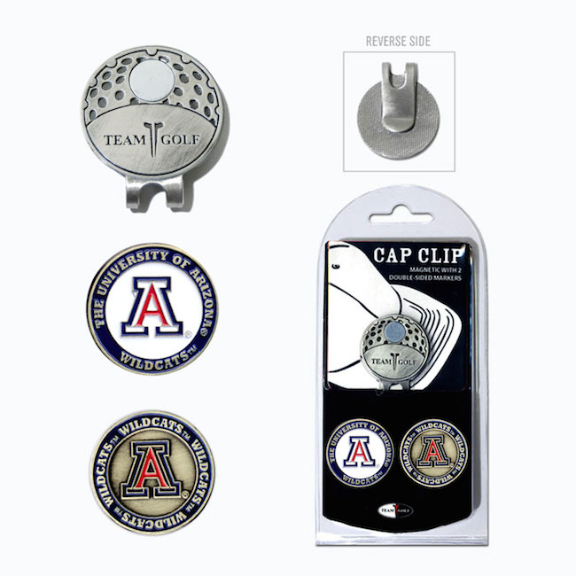 Arizona Wildcats Hat Clip With 2 Ball Markers