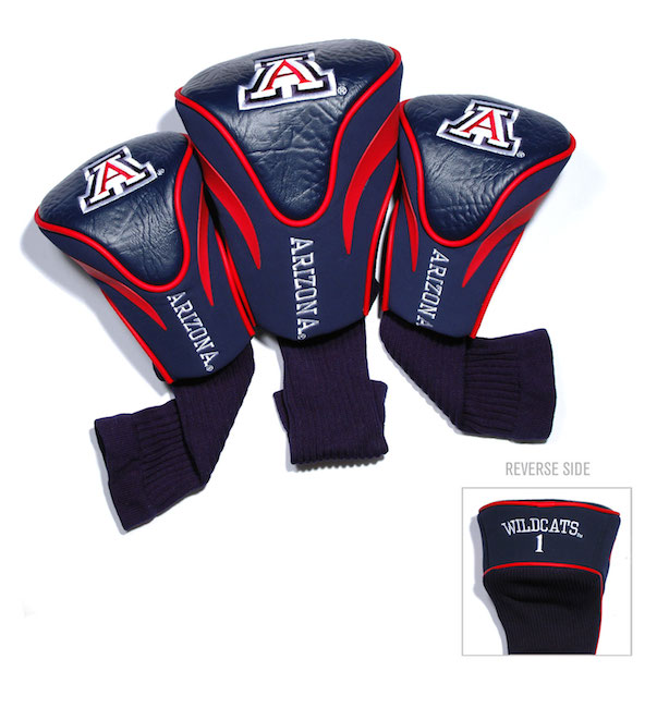 Arizona Wildcats 3 Pack Contour Headcovers