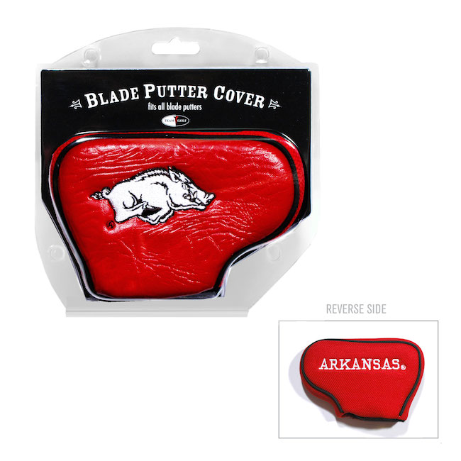 Arkansas Razorbacks Blade Putter Cover