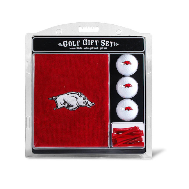 Arkansas Razorbacks Premium Golf Gift Set