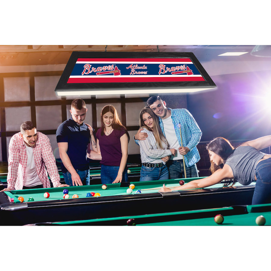 Atlanta Braves 42 Inch Billiards Lamp