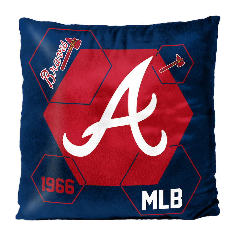 Atlanta Braves Velvet REVERSE Pillow