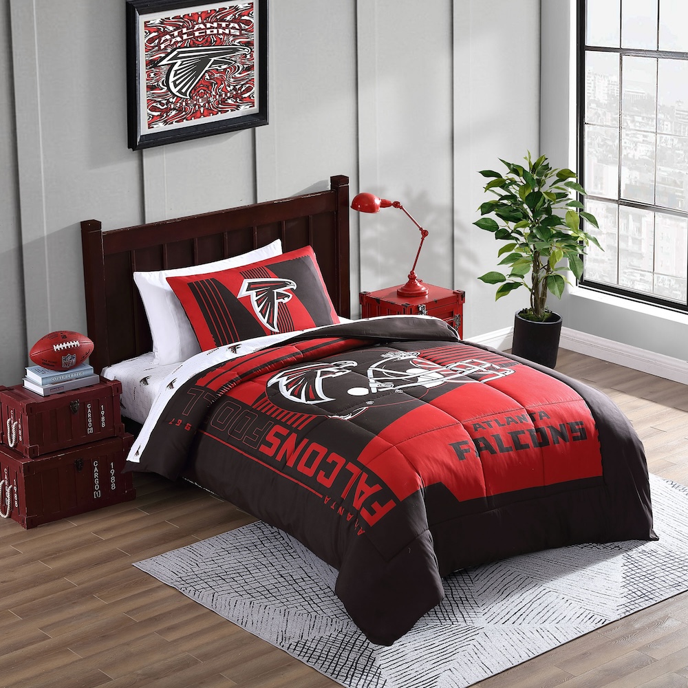Atlanta Falcons TWIN Bed in a Bag Set