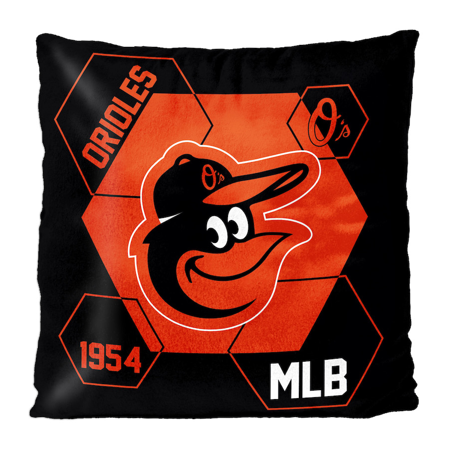 Baltimore Orioles Velvet REVERSE Pillow