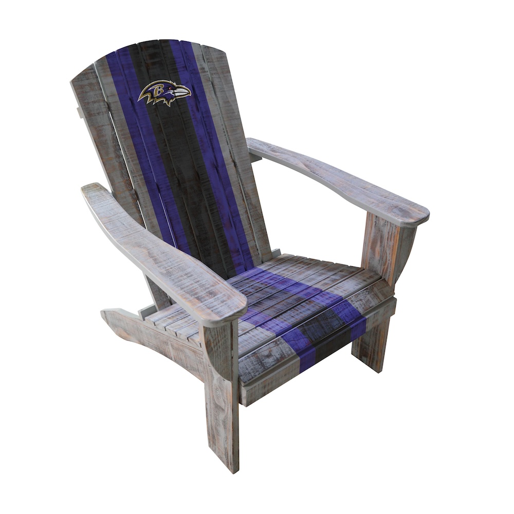 Baltimore Ravens Wooden Adirondack Chair