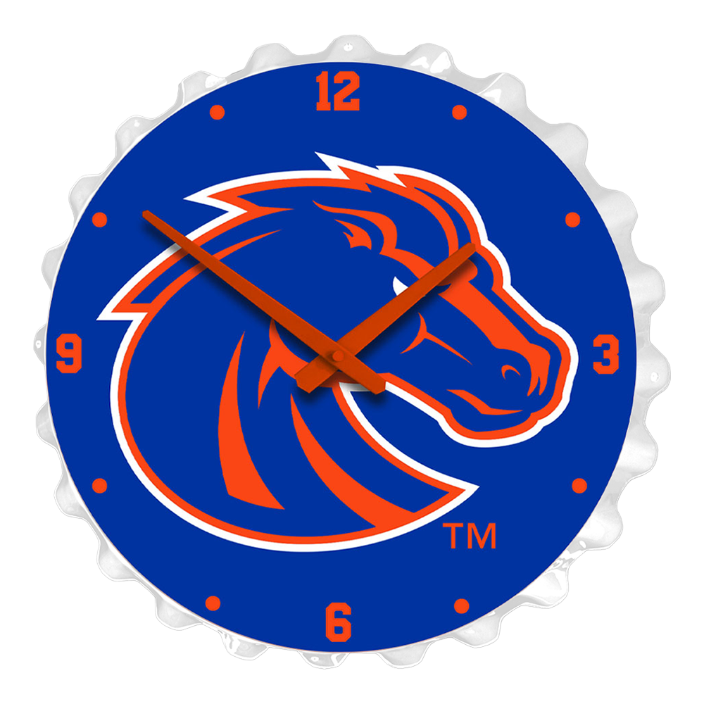 Boise State Broncos LOGO Bottle Cap Wall Clock
