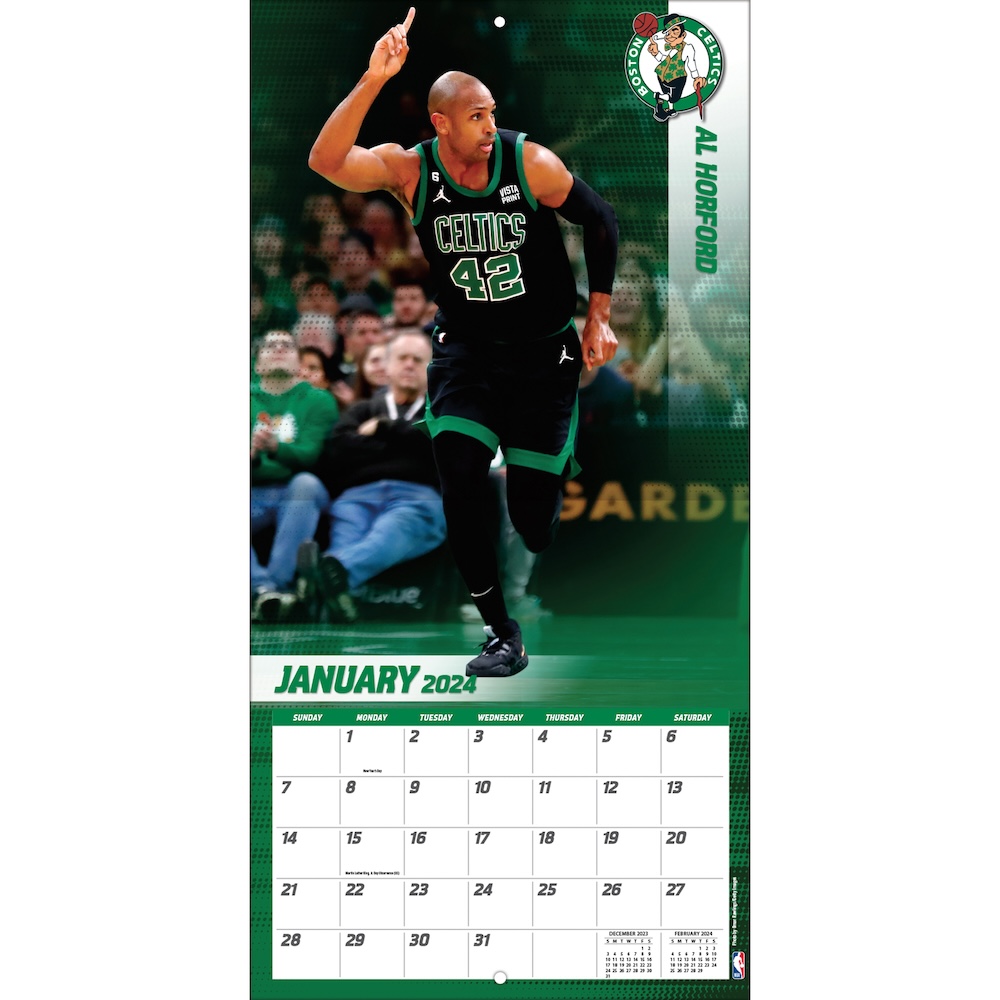 Boston Celtics 2020 NBA Team Wall Calendar - Buy at KHC Sports