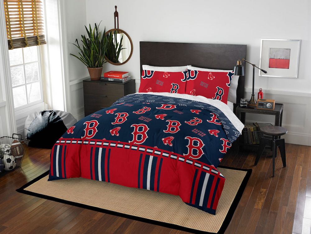 Boston Red Sox FULL Bed in a Bag Set
