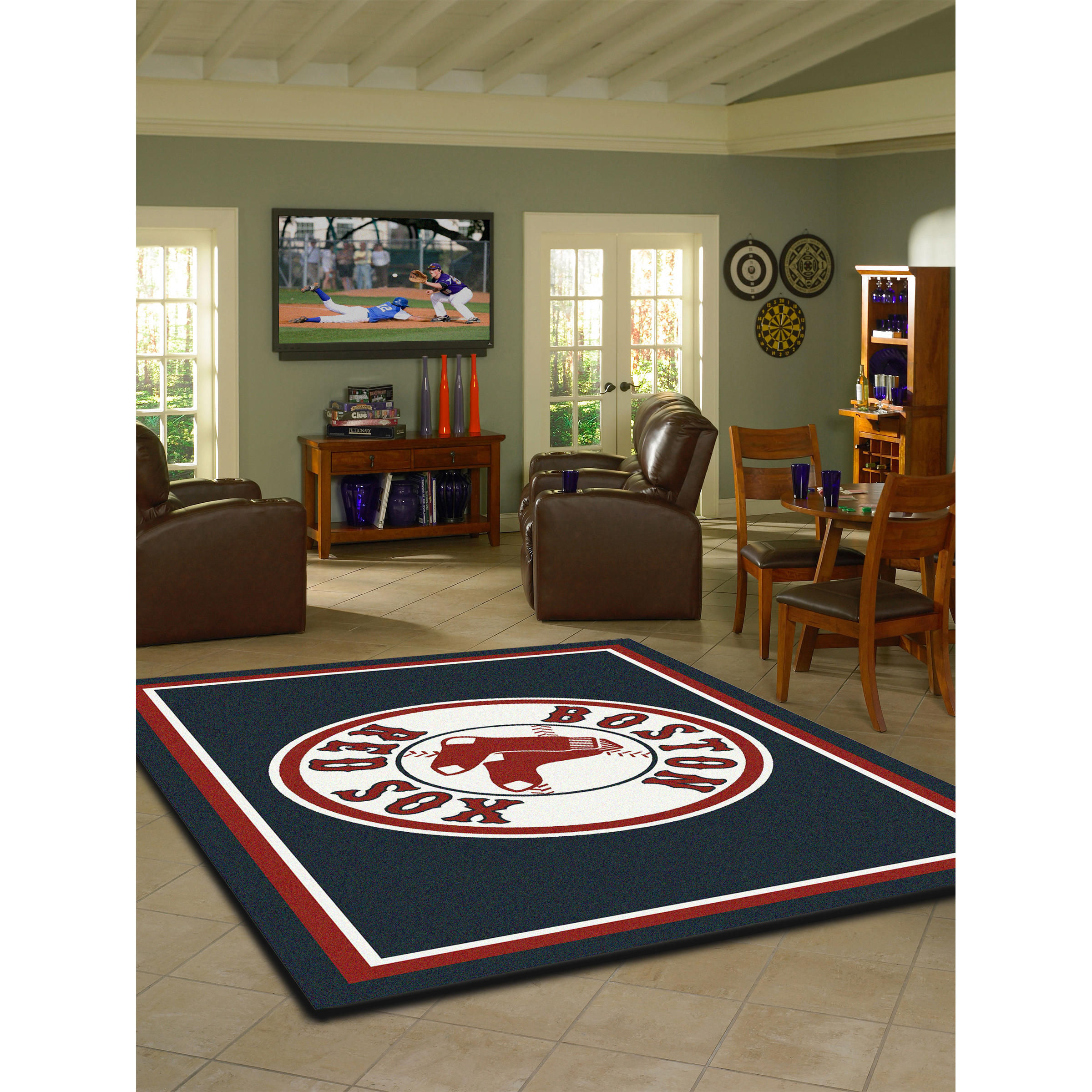 Boston Red Sox 4 X 6 SPIRIT Rug