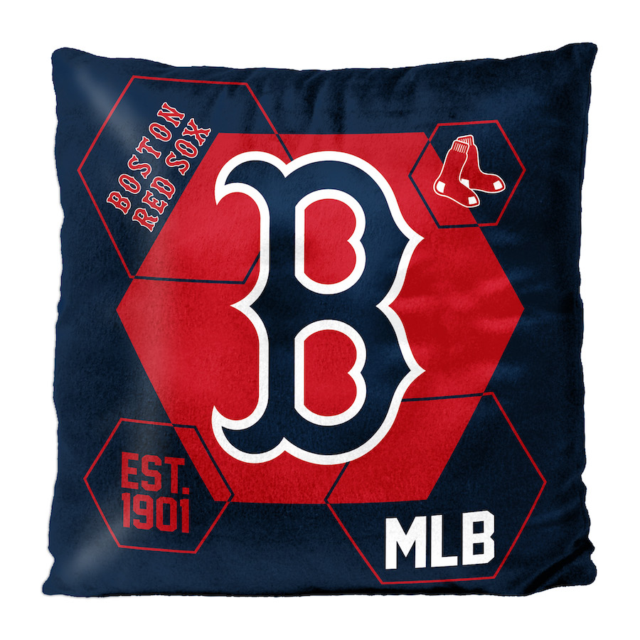 Boston Red Sox Velvet REVERSE Pillow