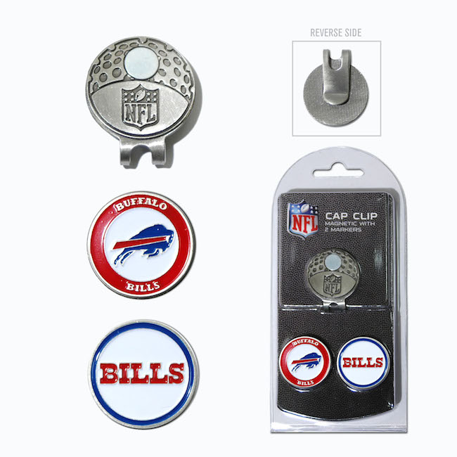 Buffalo Bills Hat Clip With 2 Ball Markers