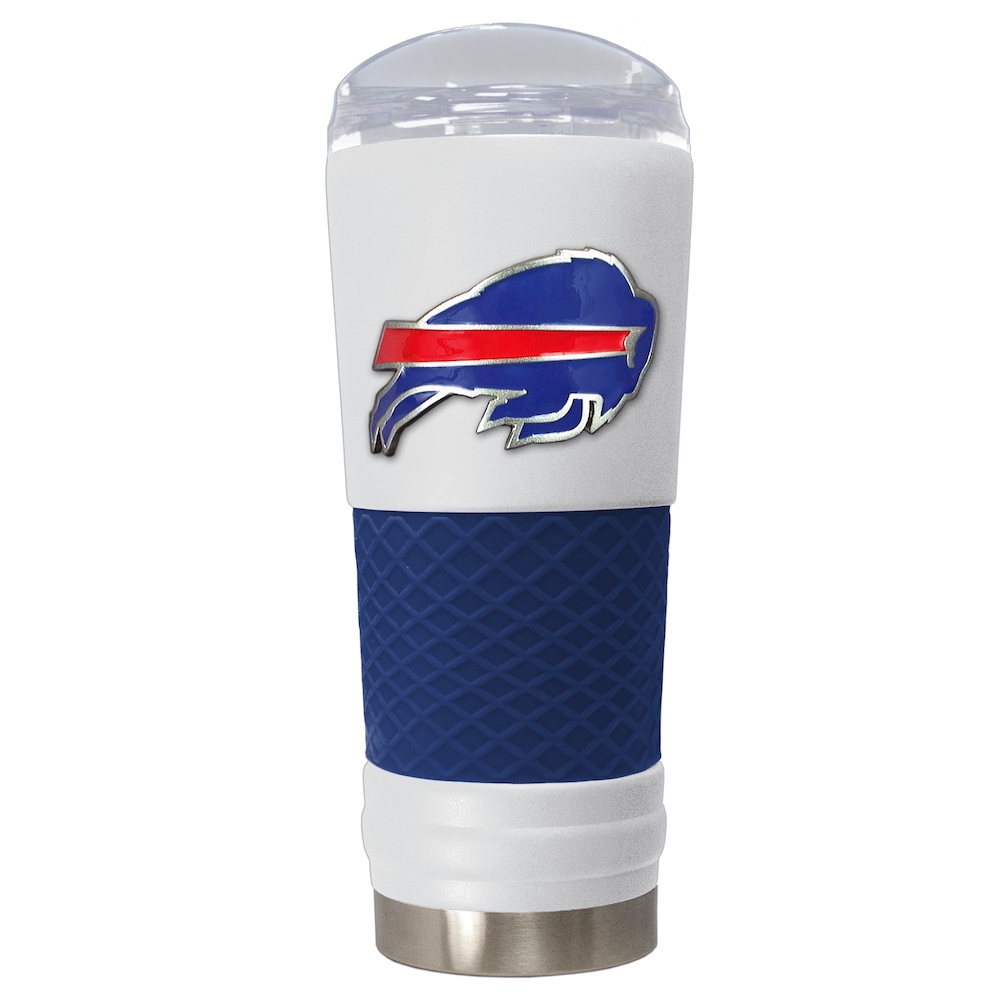 Buffalo Bills 24 oz DRAFT SERIES NFL Powder Coated Insulated Travel Tumbler