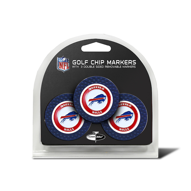 Buffalo Bills 3 Pack Golf Chips
