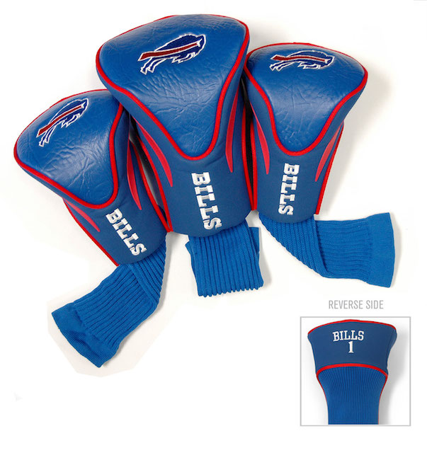 Buffalo Bills 3 Pack Contour Headcovers