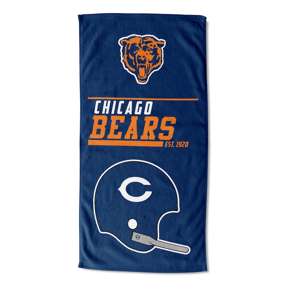 Chicago Bears Legacy Logo 30x60 Beach Towel