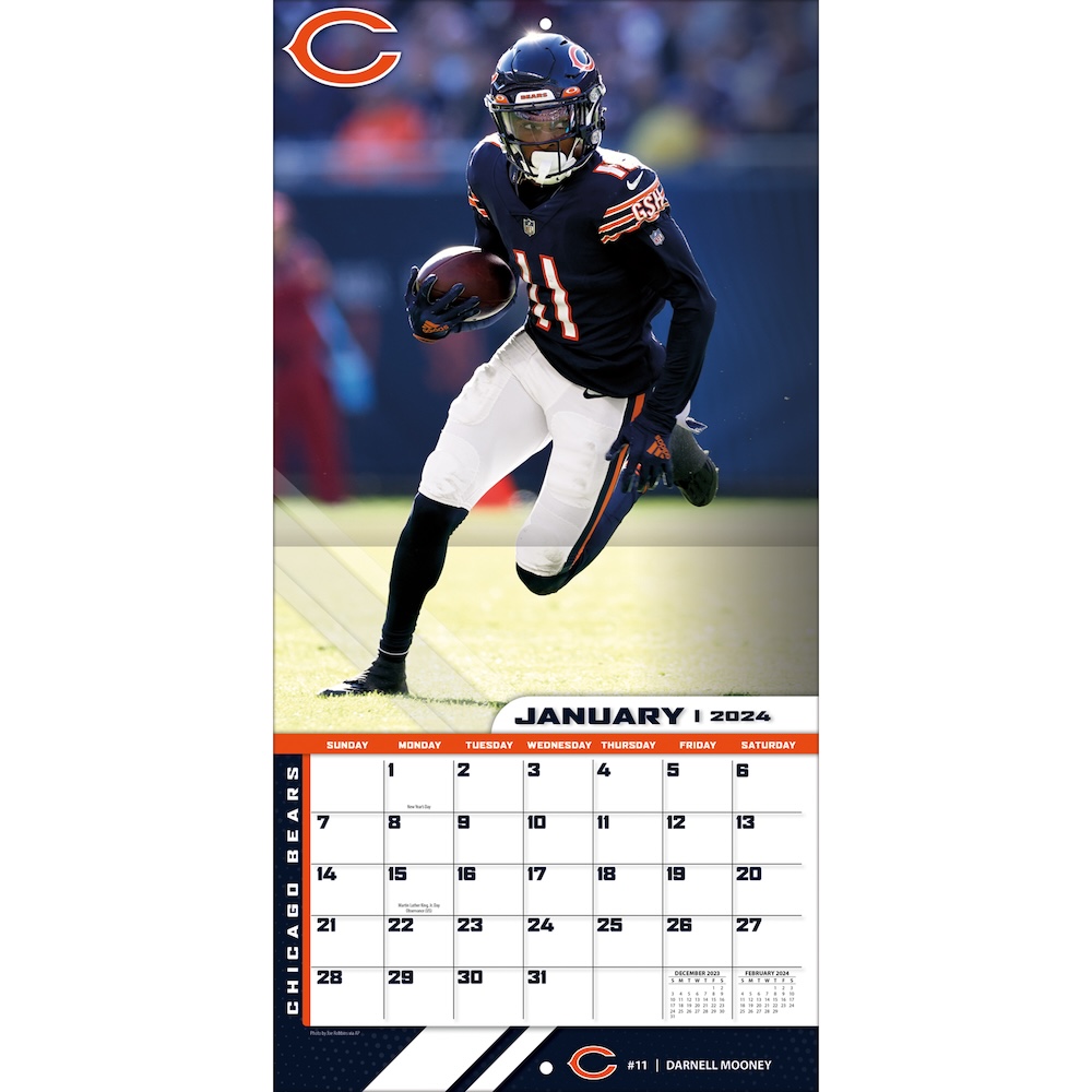 chicago-bears-2023-nfl-team-wall-calendar-buy-at-khc-sports