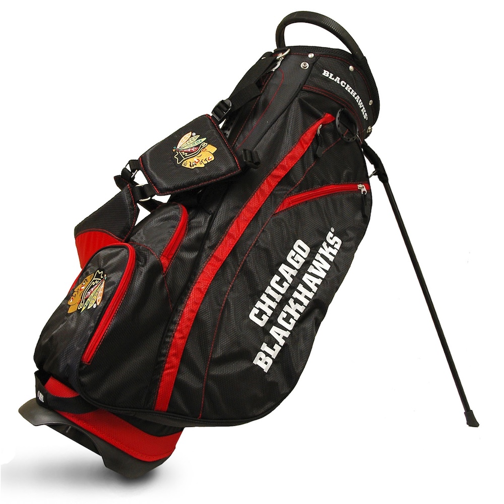 Chicago Blackhawks Fairway Carry Stand Golf Bag
