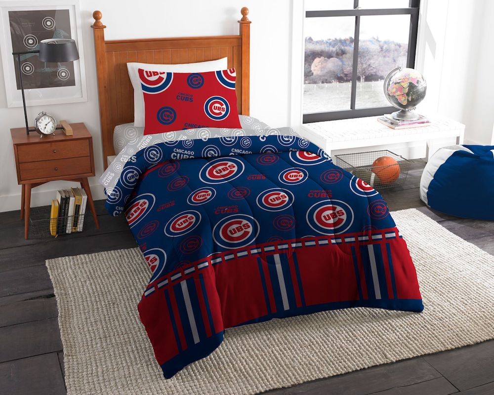 Chicago Cubs TWIN Bed in a Bag Set