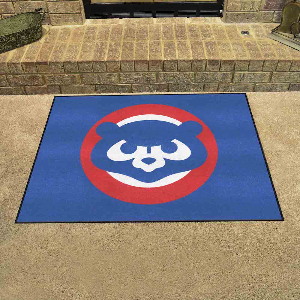 Fanmats Chicago Cubs All-Star Rug - 34 in. x 42.5 in., Blue