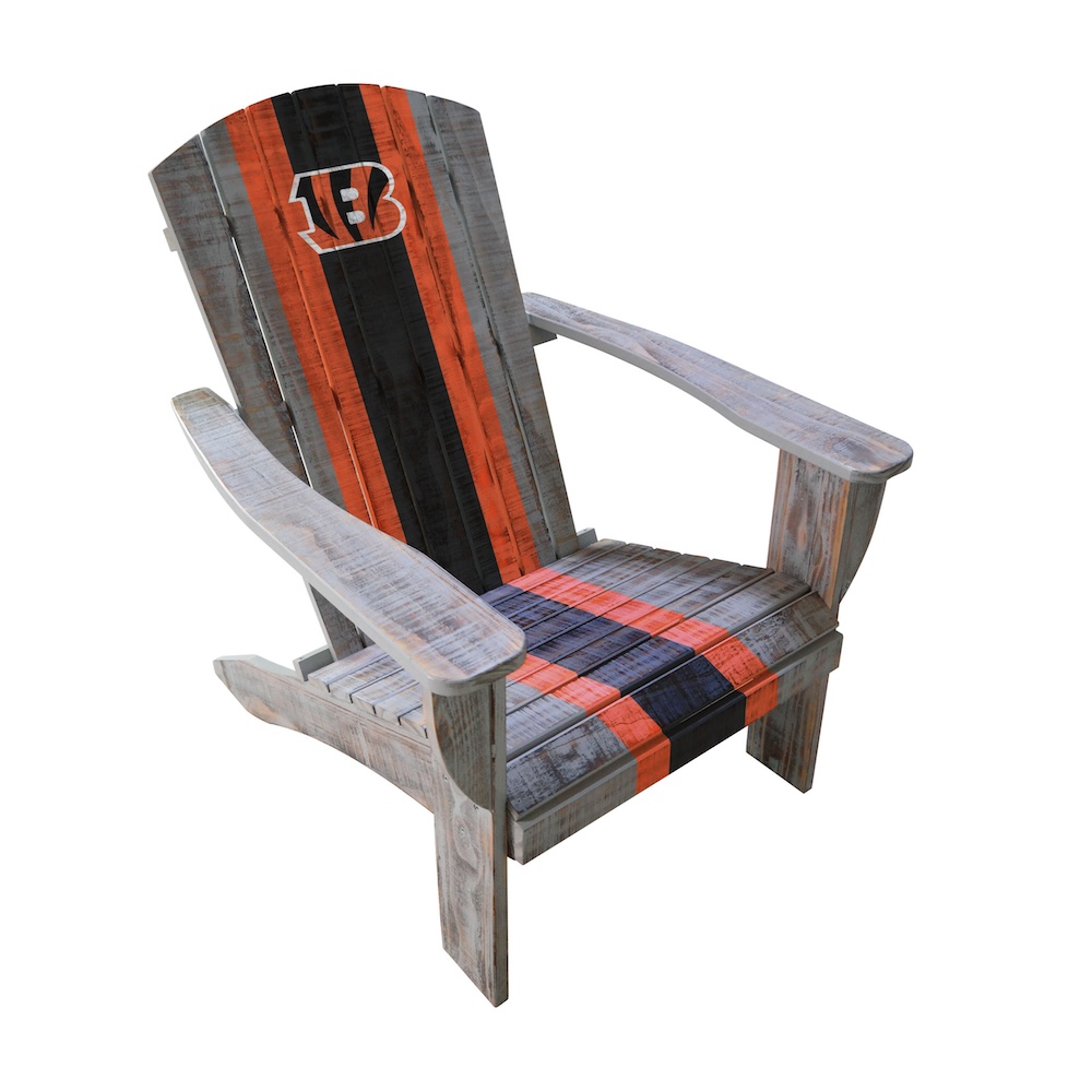 Cincinnati Bengals Wooden Adirondack Chair