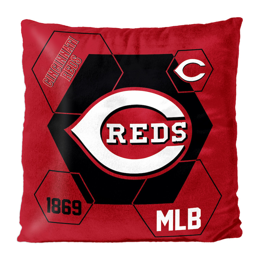 Cincinnati Reds Velvet REVERSE Pillow